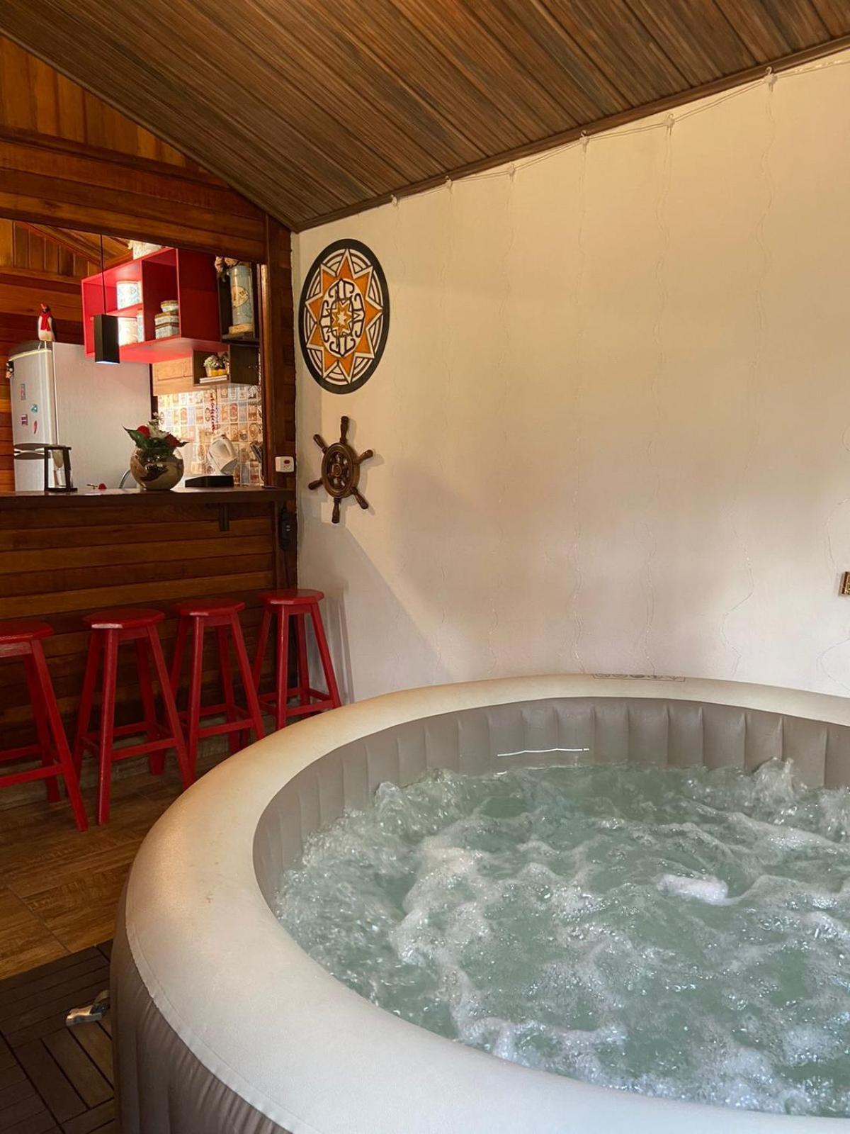 Cabana Com Jacuzzi Em Guararema Exterior photo